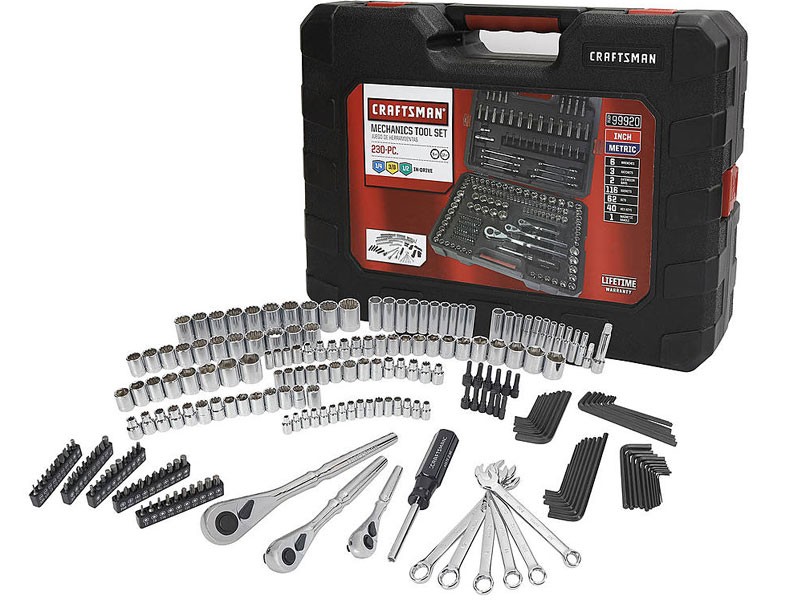 Craftsman 230-Piece Mechanic's Tool Set