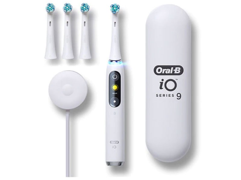 Oral-BiO Series 9 Electric Toothbrush with 4 Brush Heads