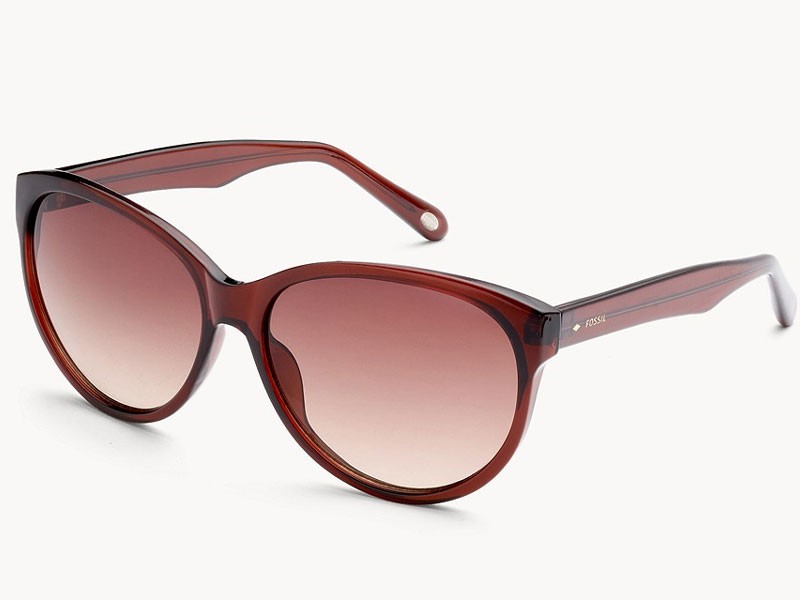 Fossil Cat Eye Sunglasses For Men & Women