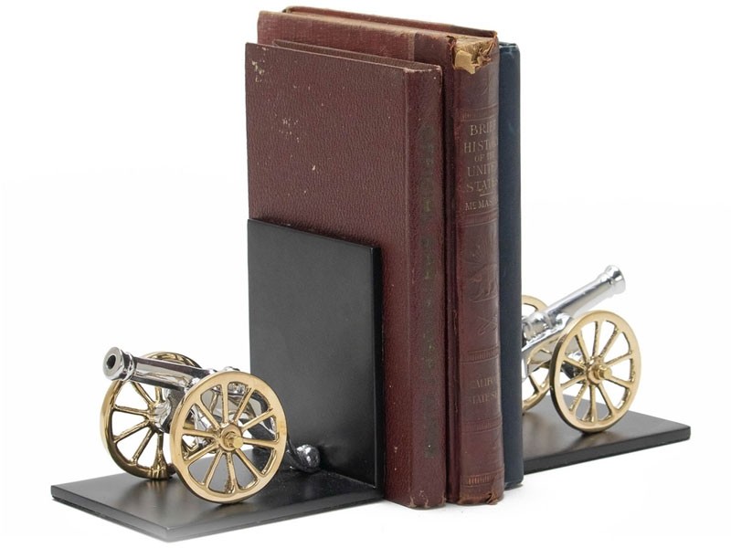 Pendulux Cannon Bookends