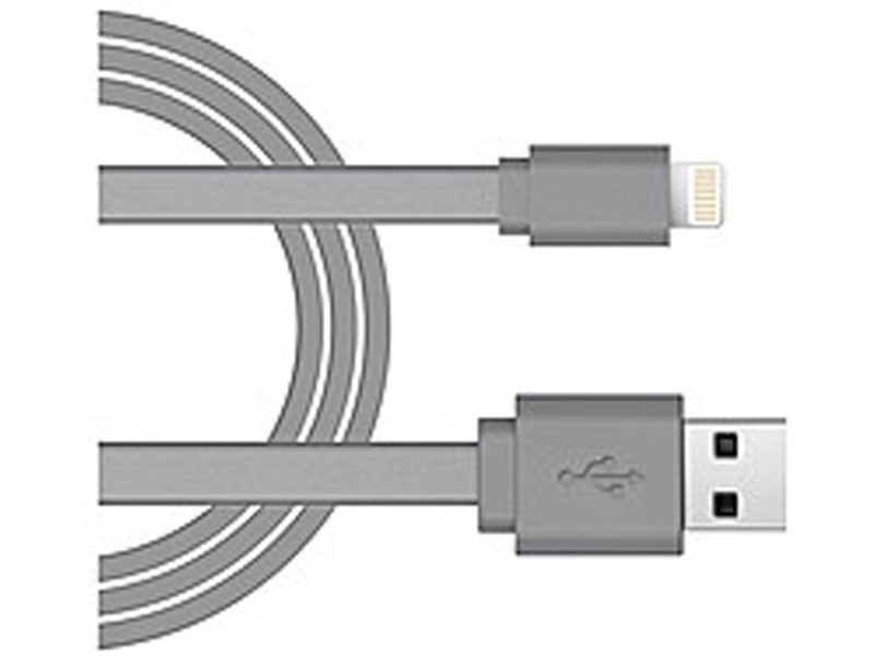 Just Wireless 3 Feet Braided 8 Pin Lightning to USB Charge and Sync Cable