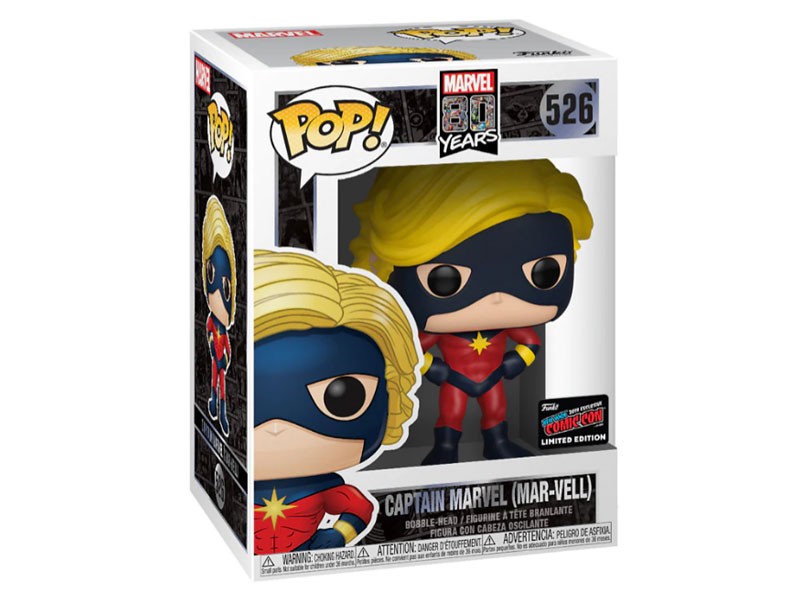 Funko Pop!nycc Marvel 80th First Appearance Captain Mar Vell