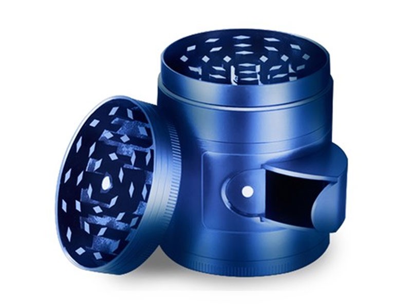 5-Piece Titanium Herb Grinder w/ Easy Access Window