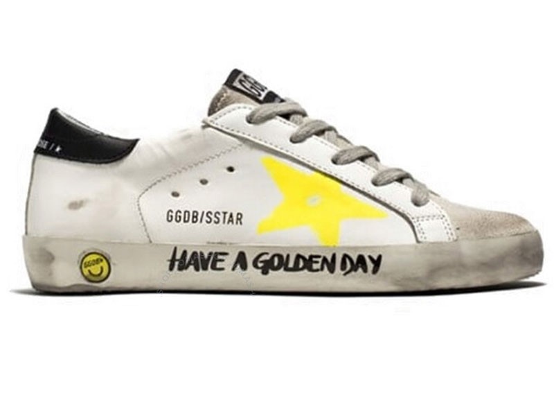 Golden Goose Deluxe Brand Kid's Painted Star Sneakers