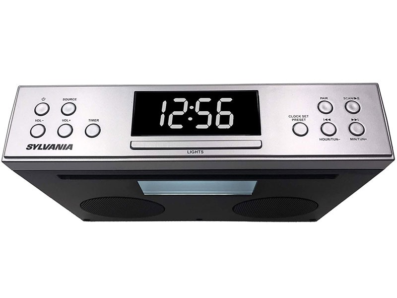 Sylvania SKCR Under Cabinet Clock Radio