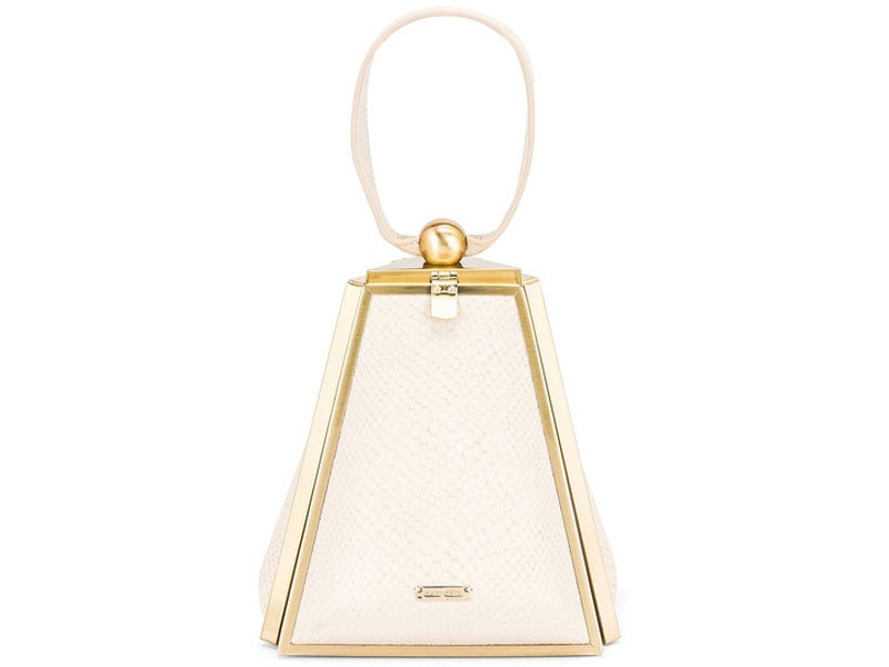 Cult Gaia White Ladies Trina Clutch