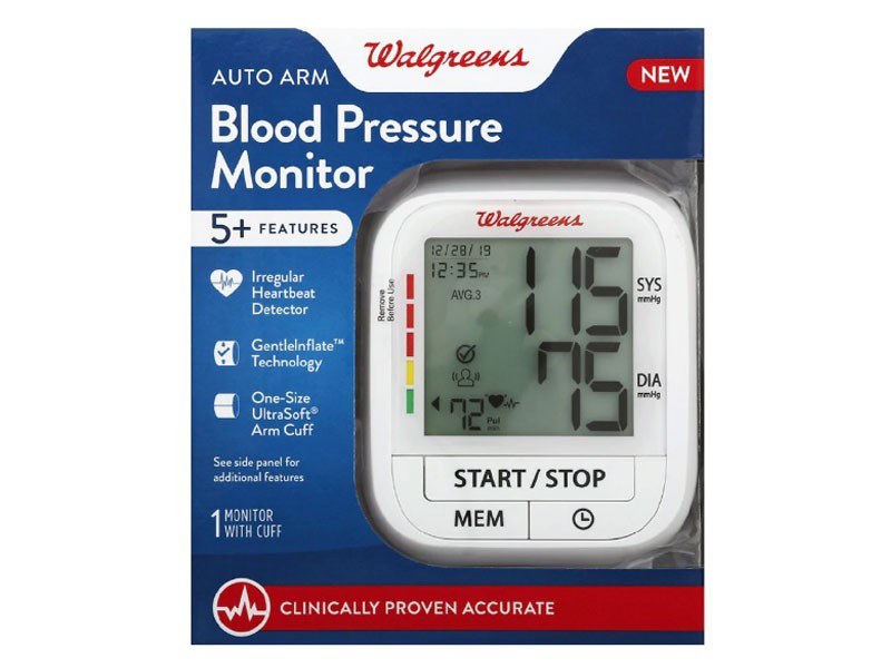 Walgreens Auto Arm Blood Pressure Monitor