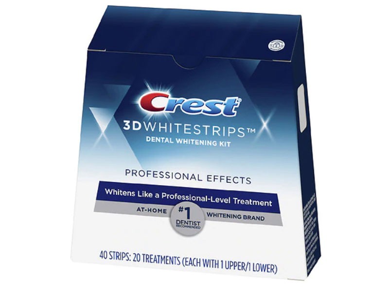Crest 3D Whitestrips Professional Effects Teeth Whitening Strips Kit