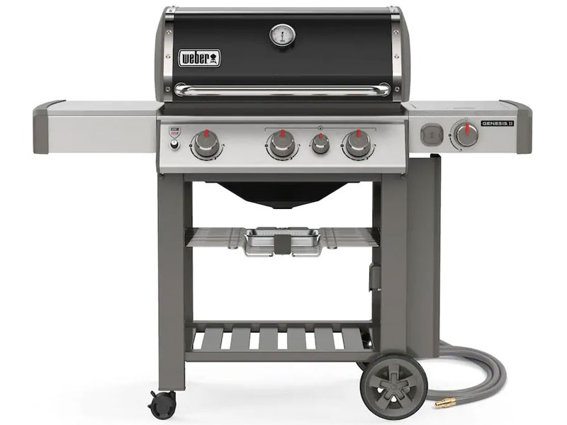 Weber Genesis II E-330 Natural Gas Grill with Sear Burner & Side Burner