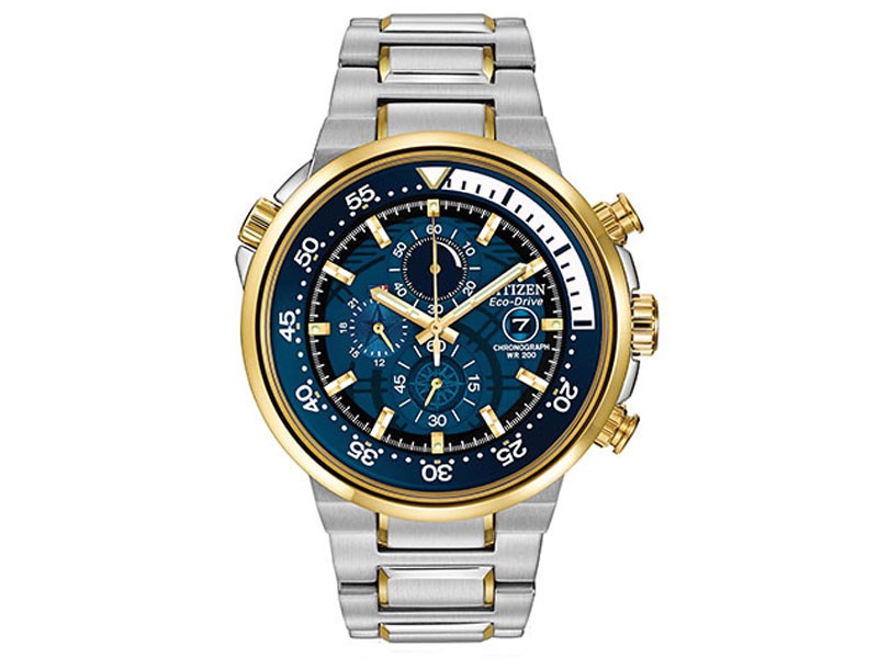 Men's Citizen Two-Tone Chronograph Watch