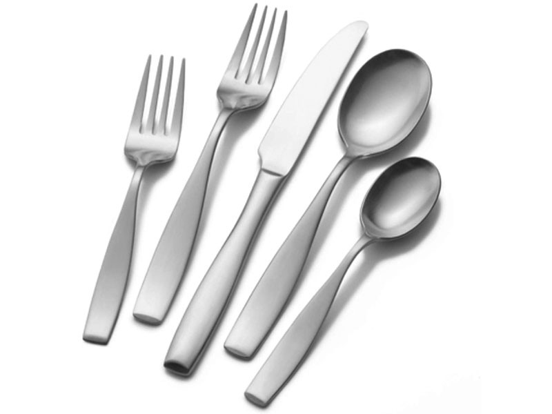 Mikasa Satin Loft 65-Piece 18/10 Stainless Steel Flatware Serving Utensil Set