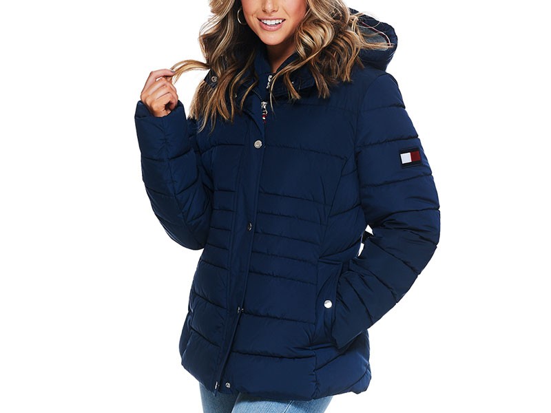 Women's Tommy Hilfiger Short Puffer Coat