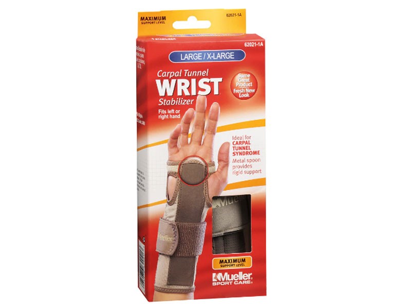 Mueller Sport Care Carpal Tunnel Wrist Stabilizer Maximum Support