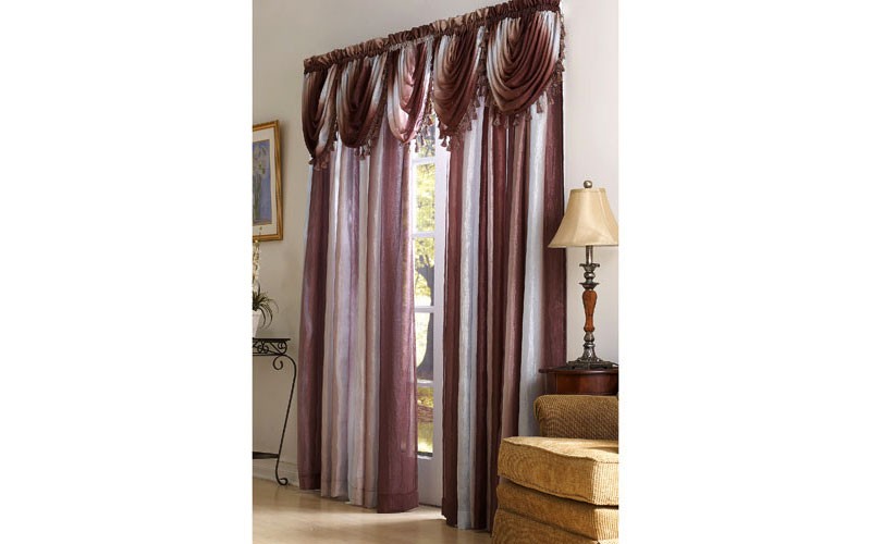 Ombre Waterfall Valance - 50x36