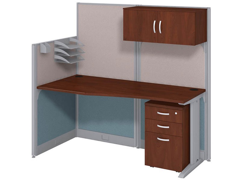 Workstation With Storage By Bush