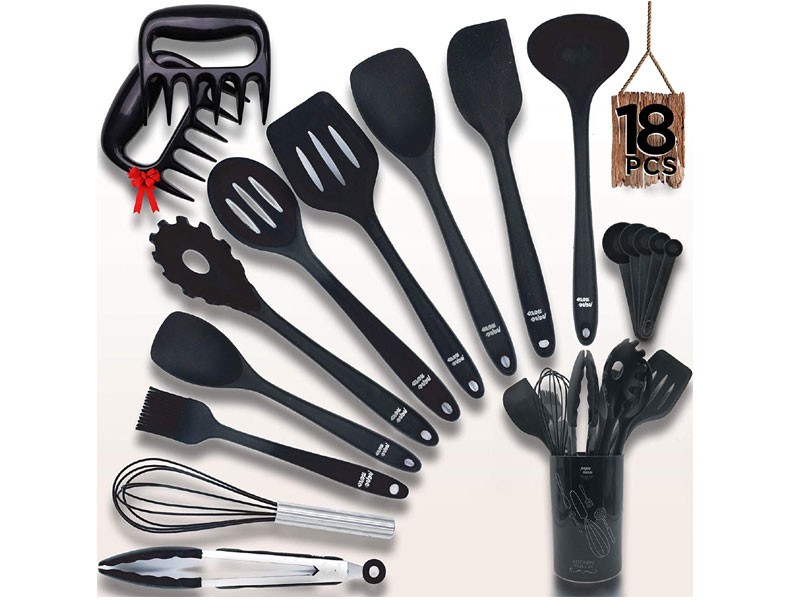 Kitchen Utensil Set With Holder