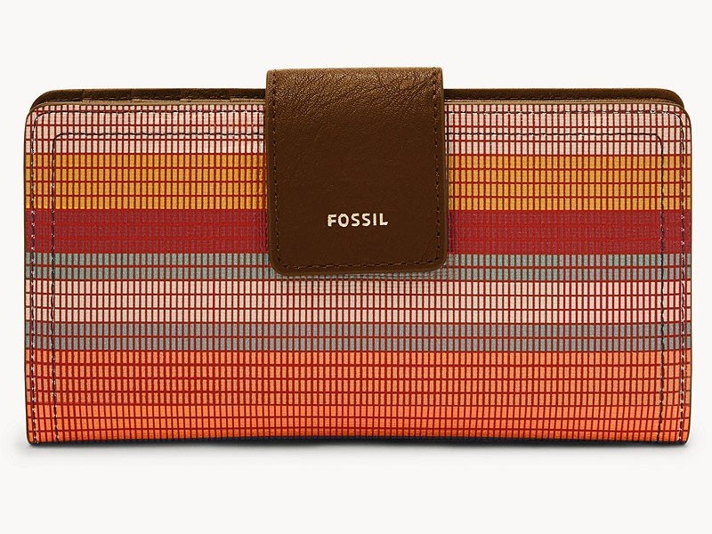 Fossil Logan RFID Tab Clutch For Women