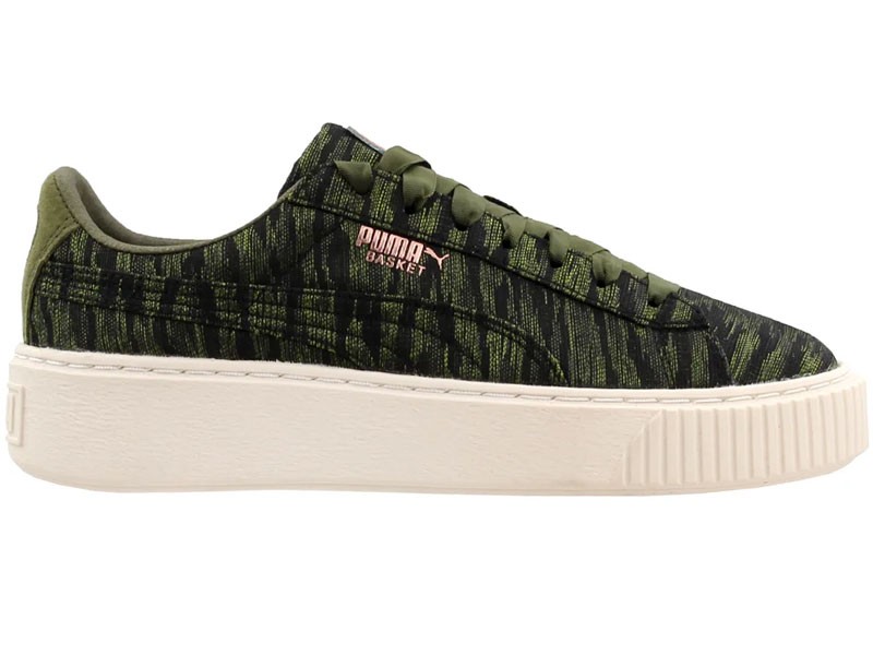 Puma Basket Platform Velvet Rope Platform Sneakers