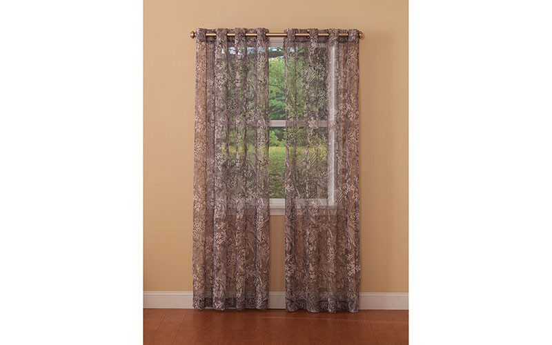 Habitat Print Sheer Grommet Curtain Panel