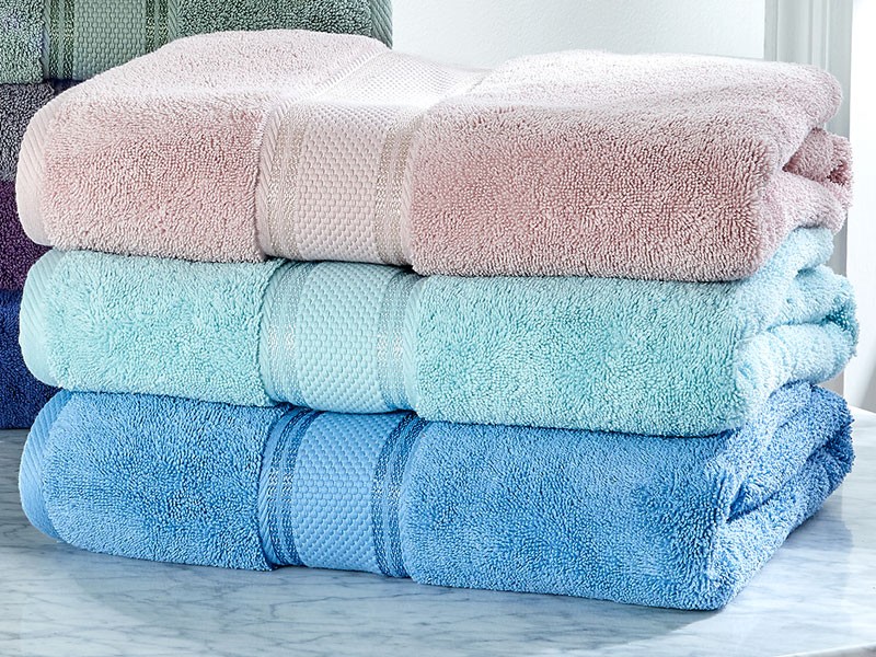 Opulence Solid Turkish Cotton Bath Towel Collection