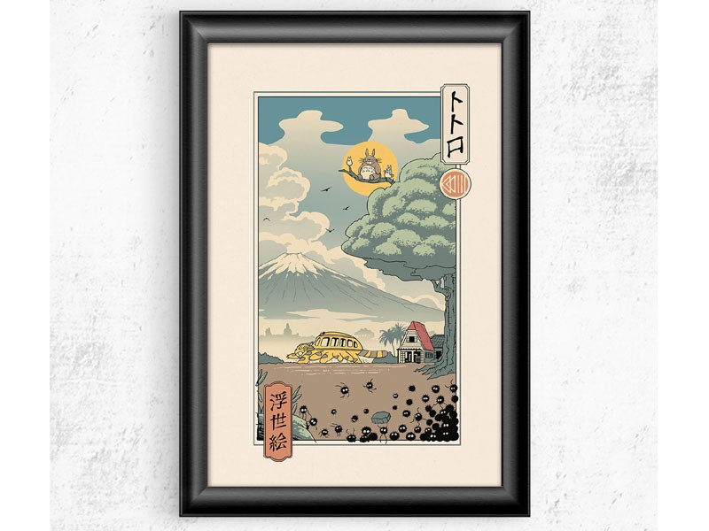 The Pixel Empire Neighbor's Ukiyo-e