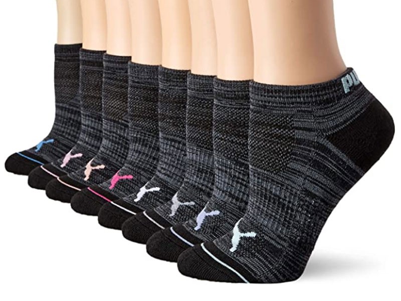 Puma Women's 8 Pack Low Cut Socks