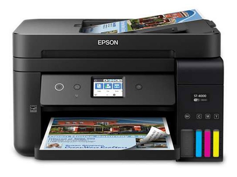 Epson WorkForce ST-4000 EcoTank Color MFP Supertank Printer