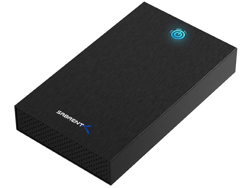 Sabrent USB 3.0 Tool-Free Enclosure for 2.5” and 3.5” Internal SATA Hard Drives