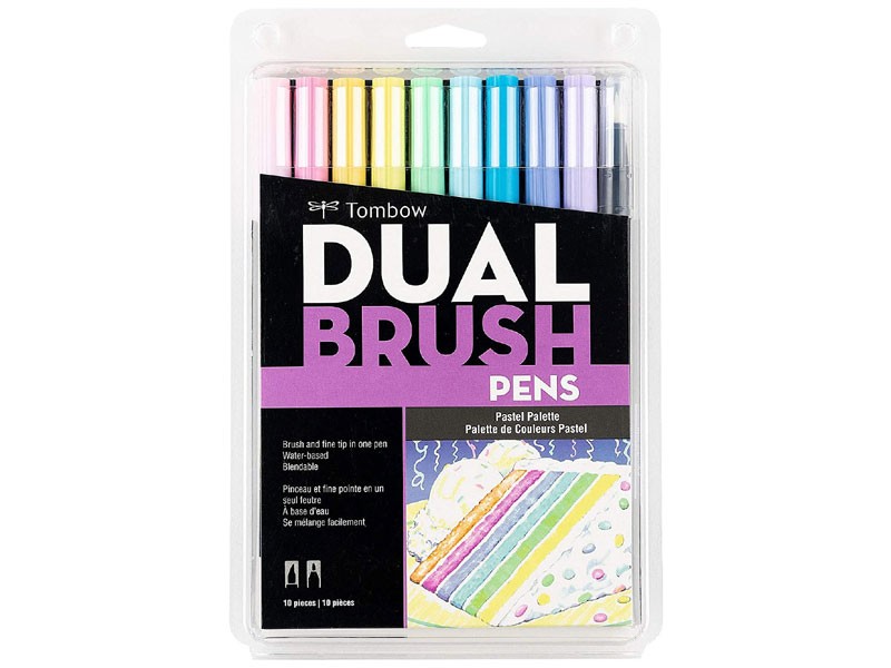 Tombow 56187 Dual Brush Pen Art Markers