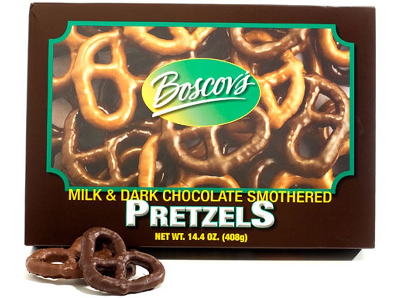 Boscov's 14.6oz. Chocolate Covered Pretzels