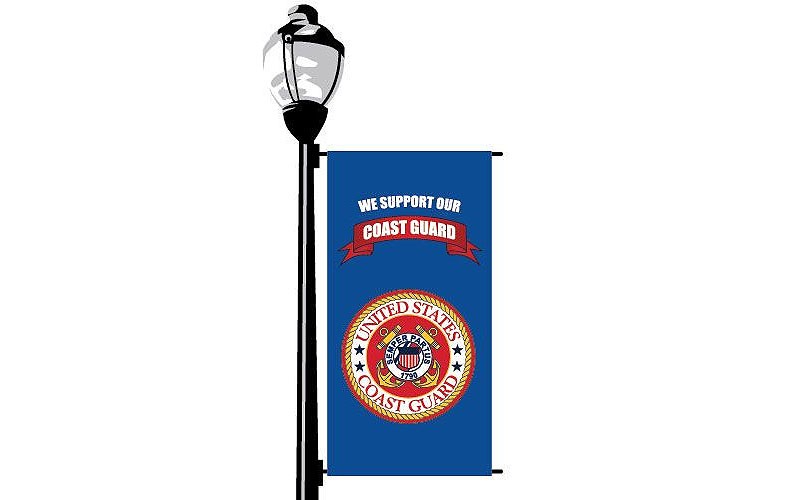 Coast Guard Street Banner