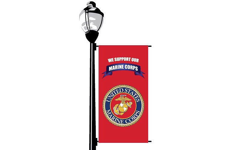 Marine Corps Street Banner