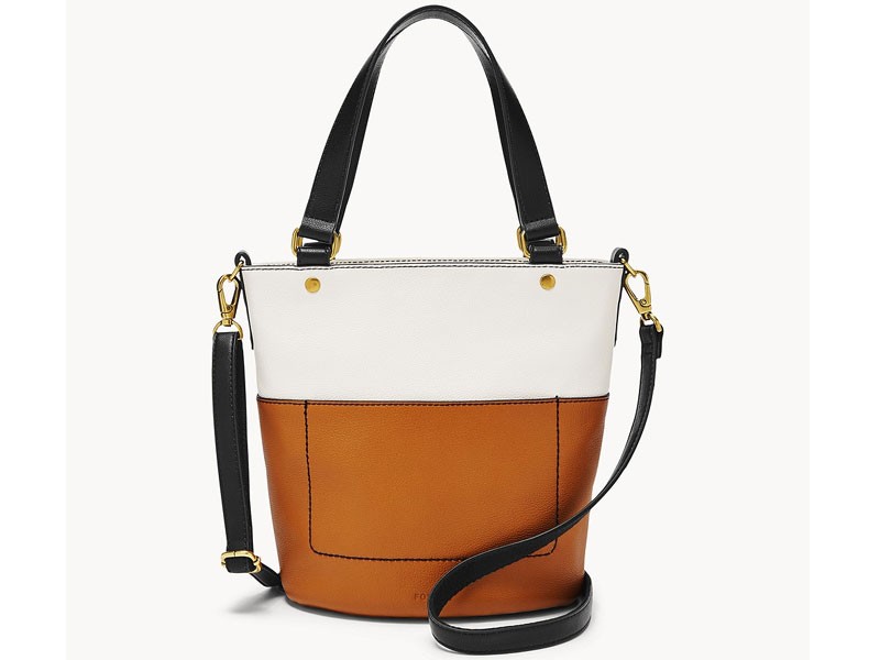 Fossil Women's Amelia Small Bucket Bag