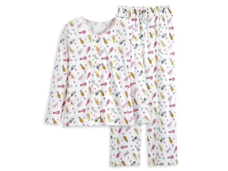 Women's Garden Cats PJ Set