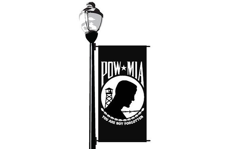 POW/MIA Street Banners