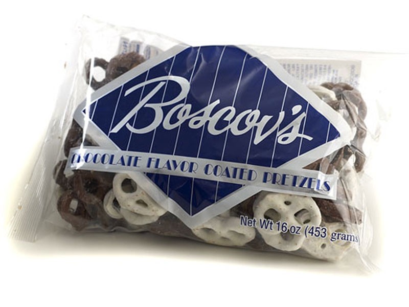 Boscov's Mixed Chocolate Flavored Coated Pretzels 14oz