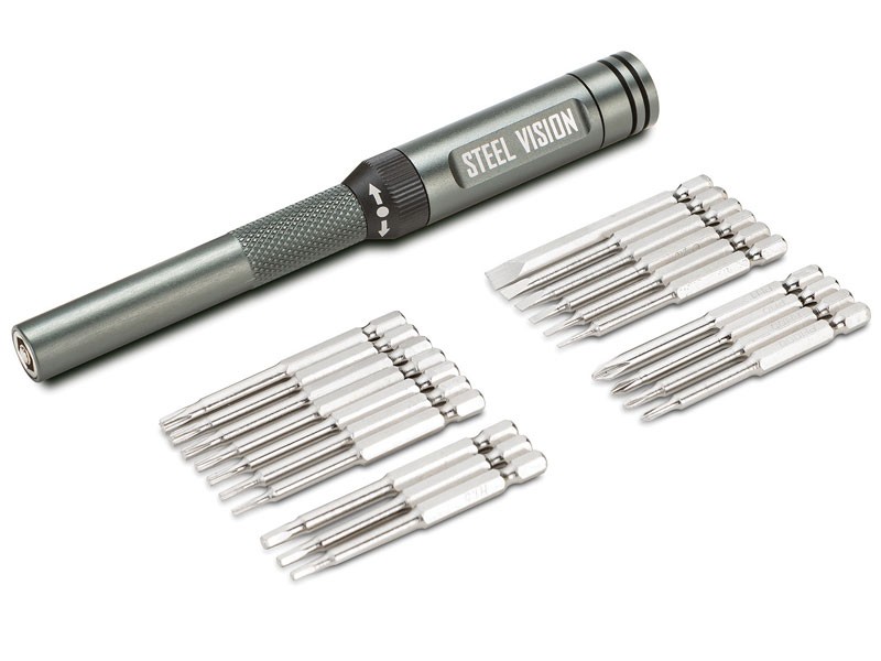 Steel Vision Tools Ratcheting Precision Screwdriver Set 21