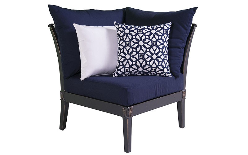 Astoria Corner - Navy Blue