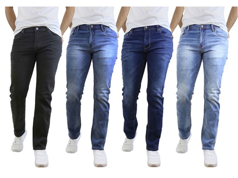 Native Jeans Men's Stretch Denim Jeans 2-Pack