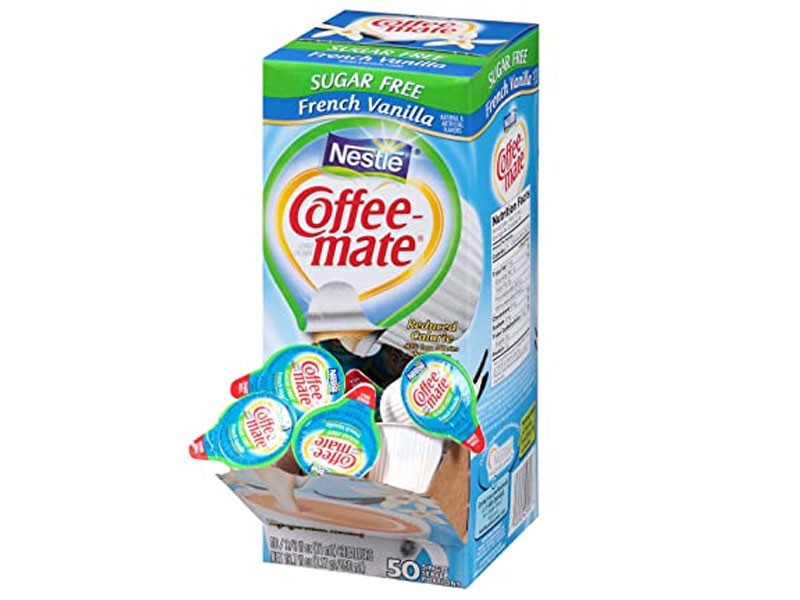Nestle Coffee Mate Coffee Creamer Sugar Free French Vanilla Liquid Creamer