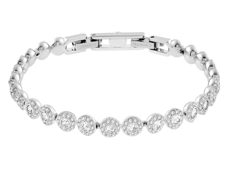 Swarovski Women's Angelic Tennis Bracelet Crystal Jewelry Collection