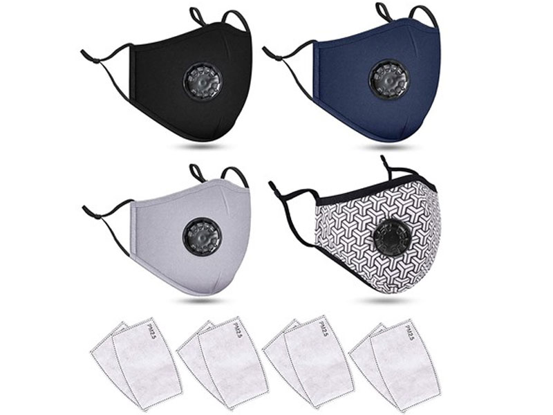 Eqoba Washable Reusable Cotton Non-Medical Face Masks