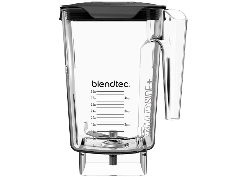 Blendtec Designer With Wildside Jar and Twister Jar Bundle Countertop Blender
