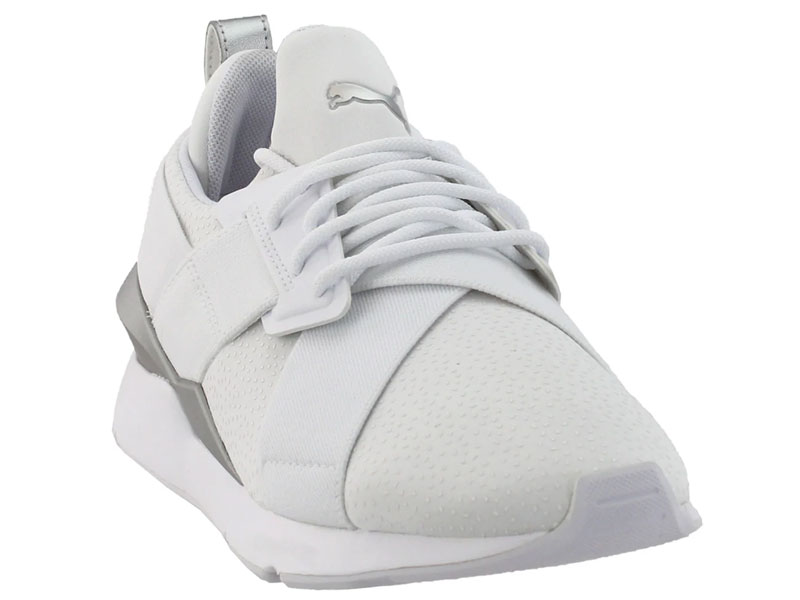 Puma Muse Perf Lace Up Sneakers For Women