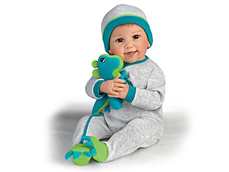 Linda Murray Ryan And Rex Baby Doll With Plush Dinosaur