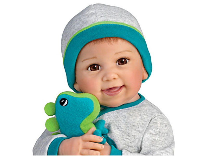 Linda Murray Ryan And Rex Baby Doll With Plush Dinosaur