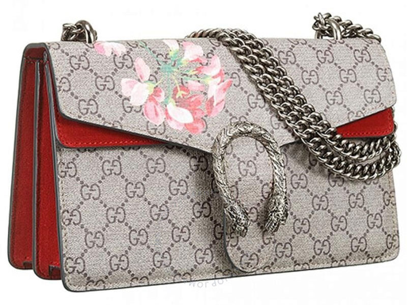 Gucci Women's Dionysus Blooms Print Shoulder Bag