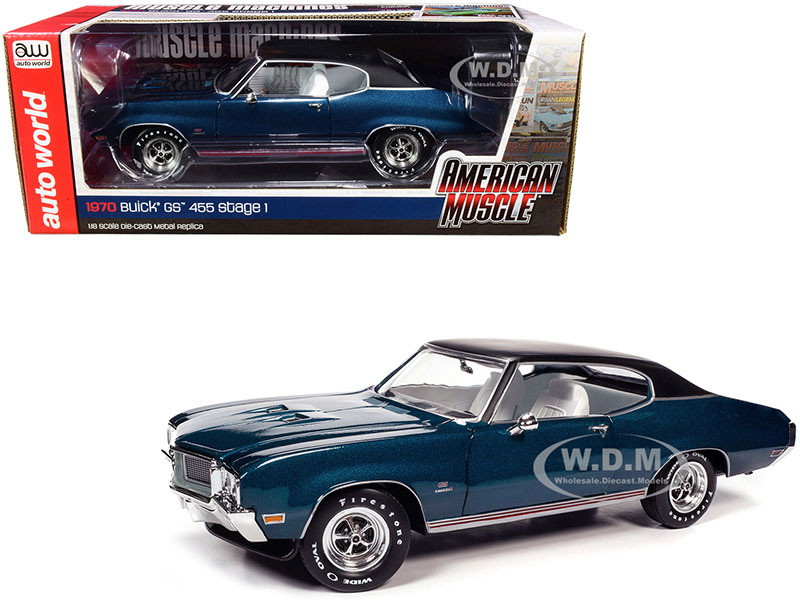 1970 Buick GS 455 Stage Model Car By Autoworld