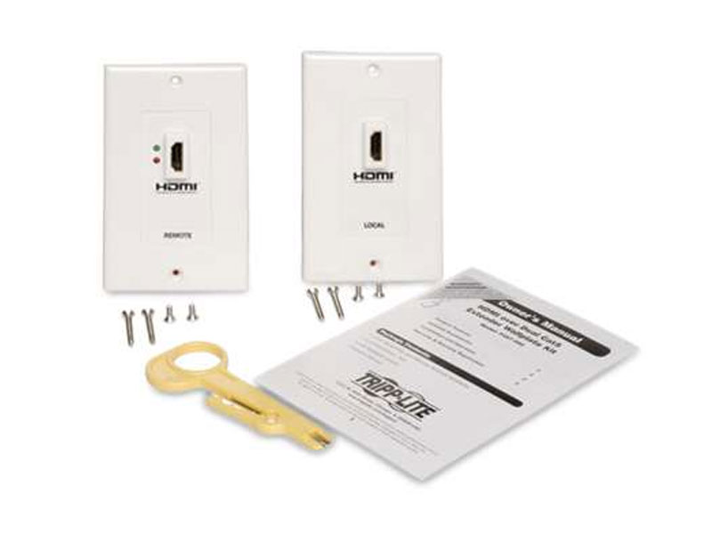 Tripp Lite P167-000 HDMI Over Cat5 Cat6 Wall Plate Extender Kit