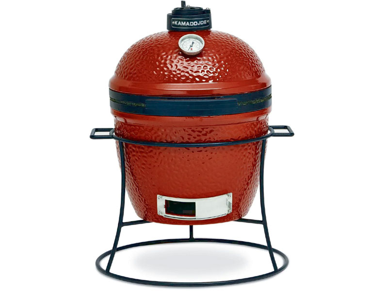 Kamado Joe Joe Jr Ceramic Grill On Stand KJ13RH